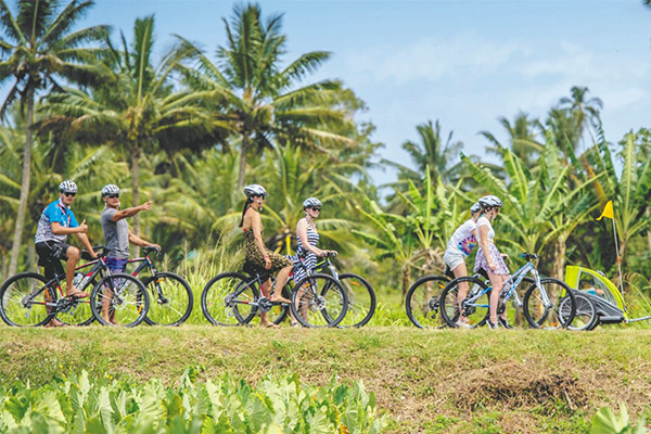 Cook Islands Mountainbiketour Fahrradtour Kultur