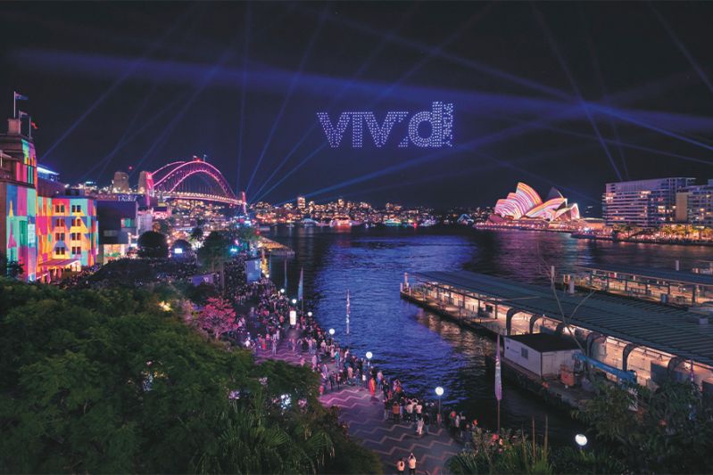 Vivid Sydney Festival 2023 Licht Musik